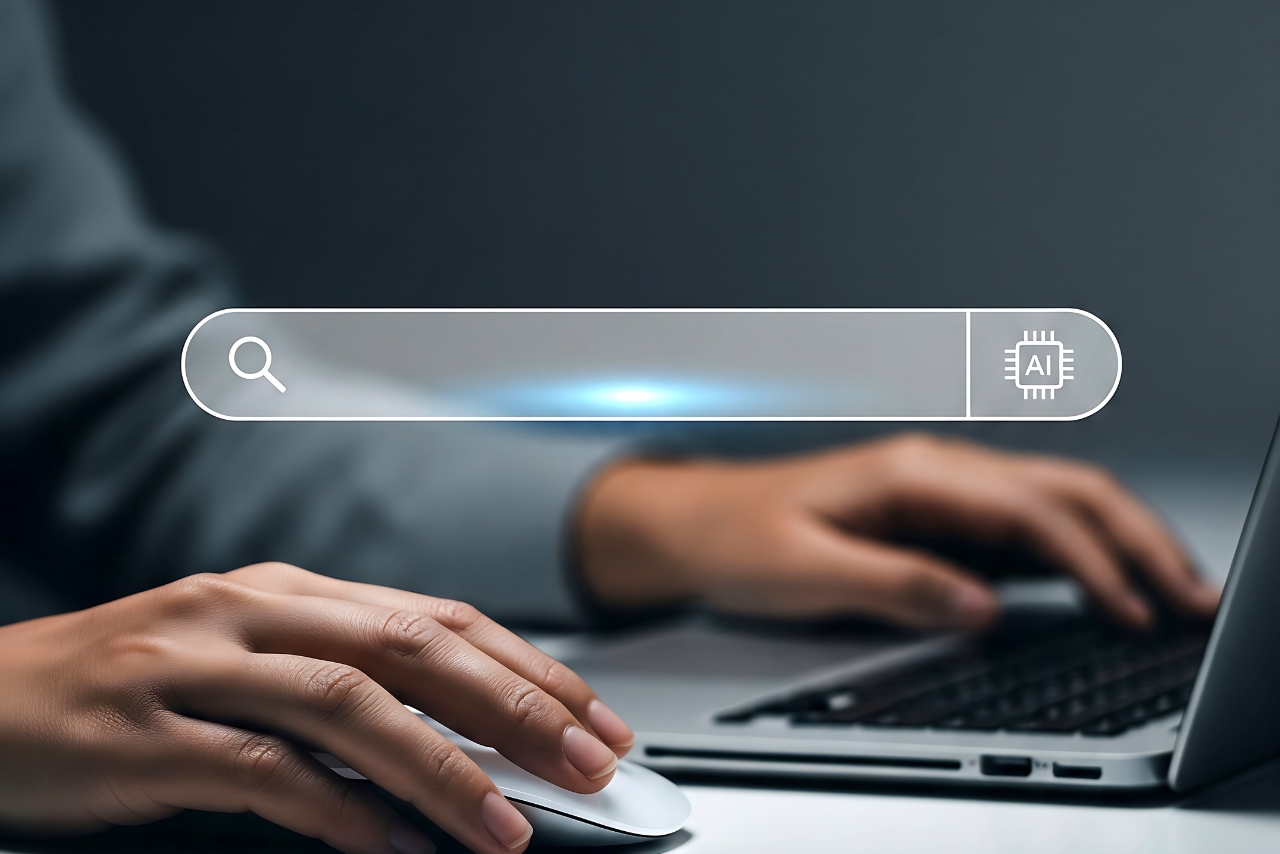 über uns eingabe maske mit AI